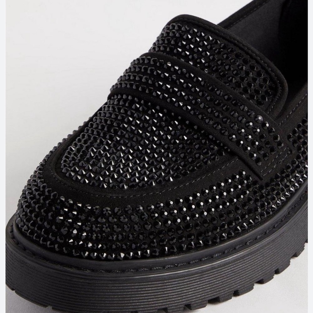 Torrid Embellished loafer size 10.5, never worn, only tried on.